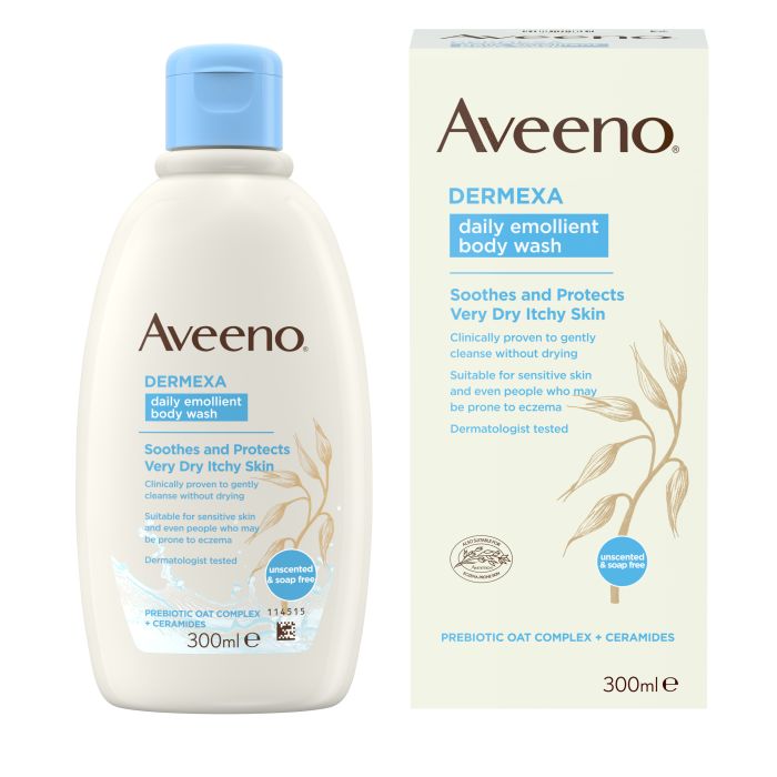 Aveeno Dermexa Daily Emollient Body Wash pesuneste 300 ml-13