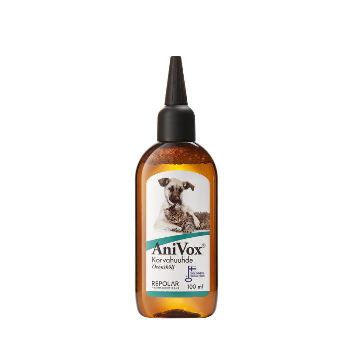 Anivox korvahuuhde eläimille 100 ml-13