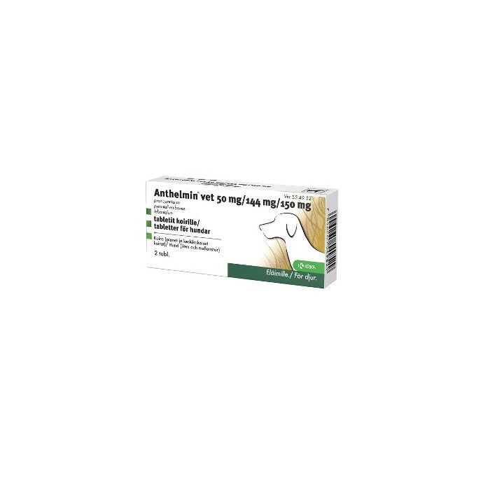 ANTHELMIN VET 50/144/150 mg 2 fol tabletti koiralle-13