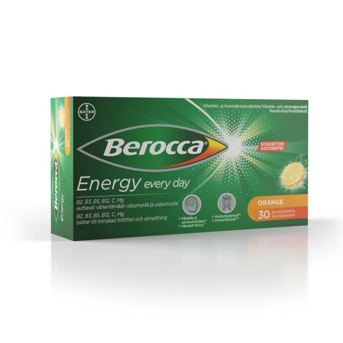 Berocca Energy Orange 30 kpl Poretabletti-13