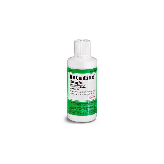 BETADINE 100 mg/ml 100 ml paikallisantiseptiliuos-13