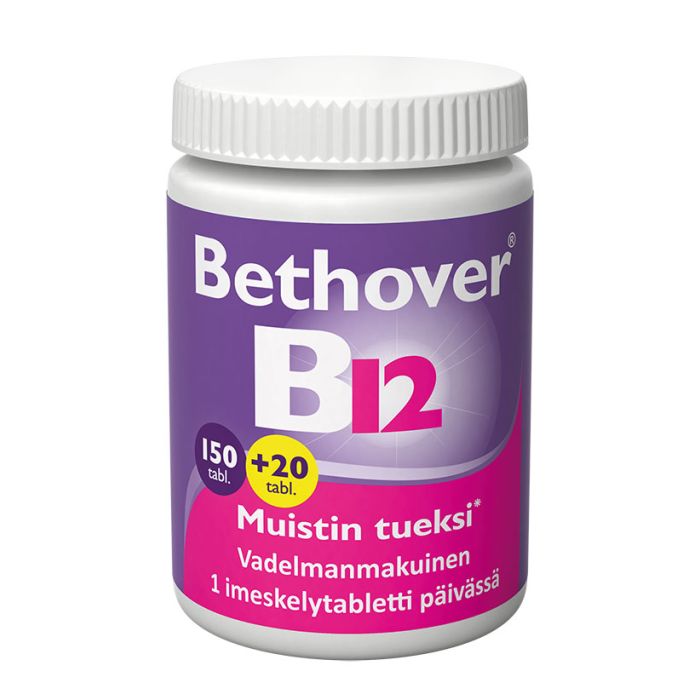 Bethover 1 mg B12-vitamiini 150+20 tabl-13