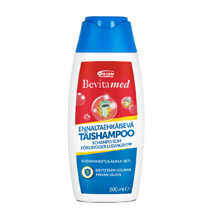 Bevitamed ennaltaehkäisevä täishampoo 200 ml-13