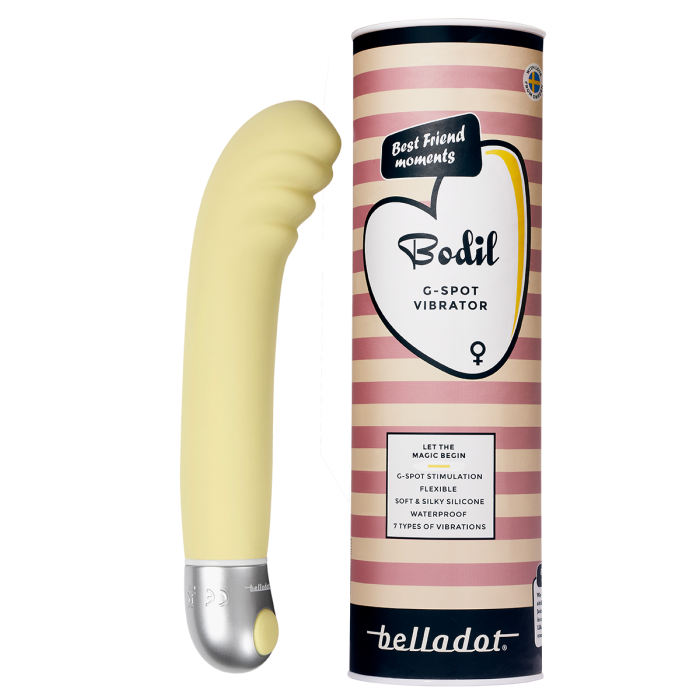 Belladot Bodil g-pistevibraattori keltainen-13
