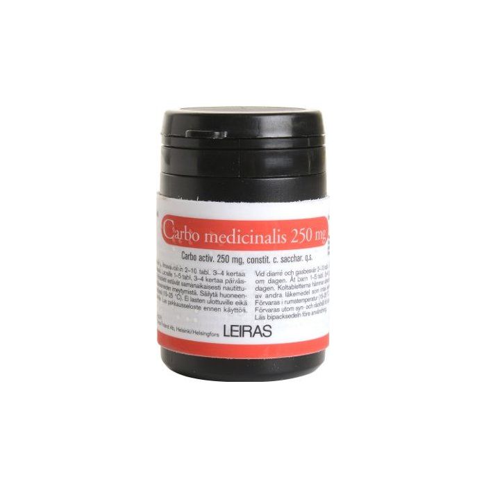 CARBO MEDICINALIS 250 mg 50 kpl tabletti-13
