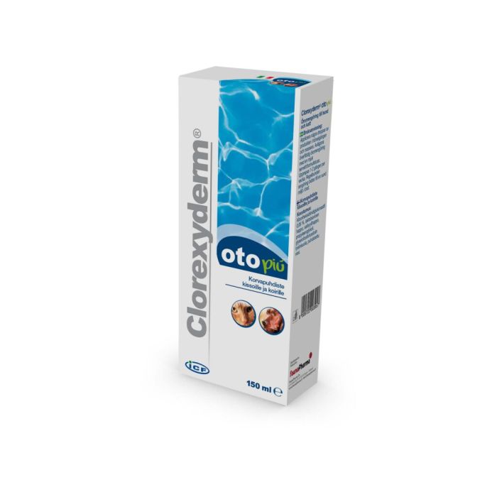 Clorexyderm Oto Piu korvapuhdiste 150 ml koirille ja kissoille-13