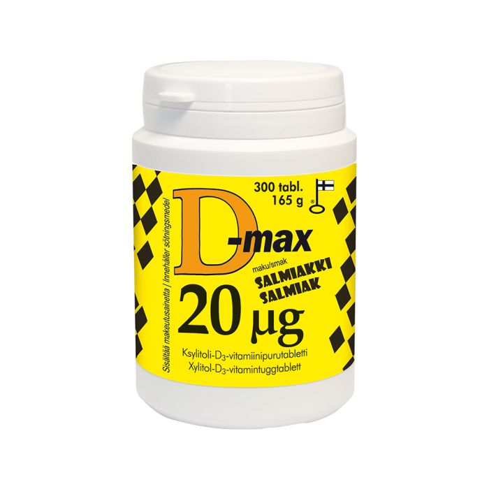 D-Max 20 Mikrog Salmiakki 300 tabl-13