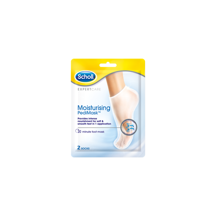 Scholl PediMask kosteuttava jalkanaamio 1 pari-13