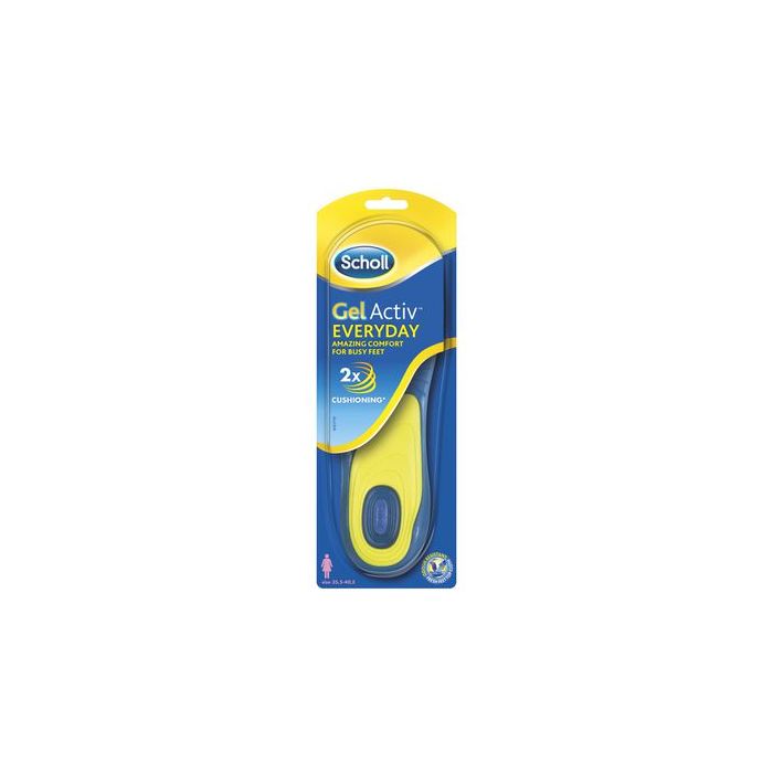 Scholl Everyday Women geelipohjallinen 1 pari-13