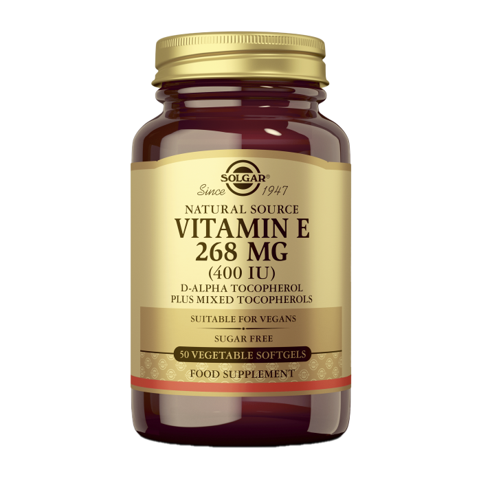 Solgar E-vitamiini 268 mg Mixed Vegetarian 50 softgels-13