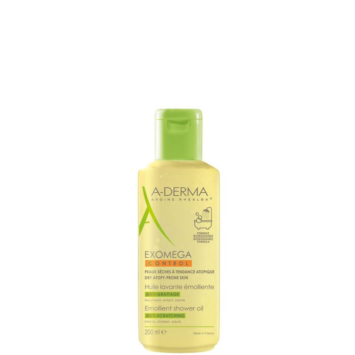 A-Derma Exomega Control Shower Oil 200 ml-13