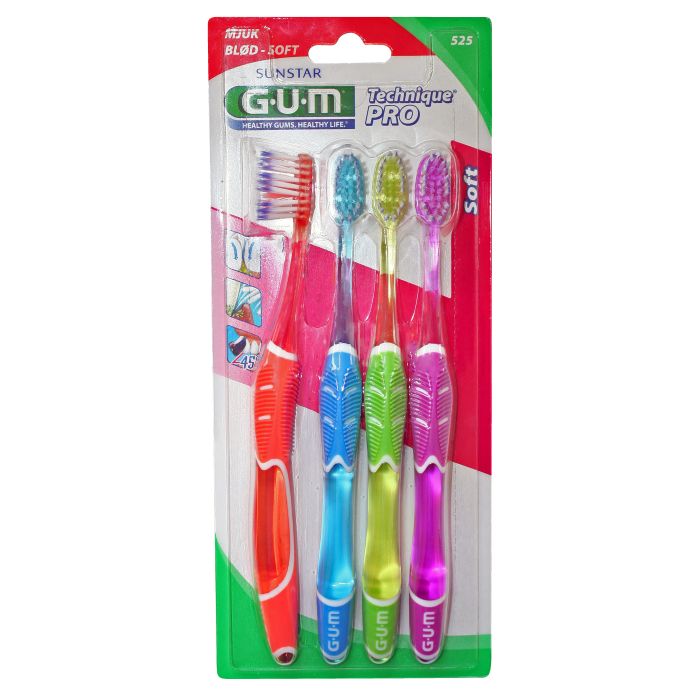 Gum Technique pro harjapakkaus 4 kpl-13