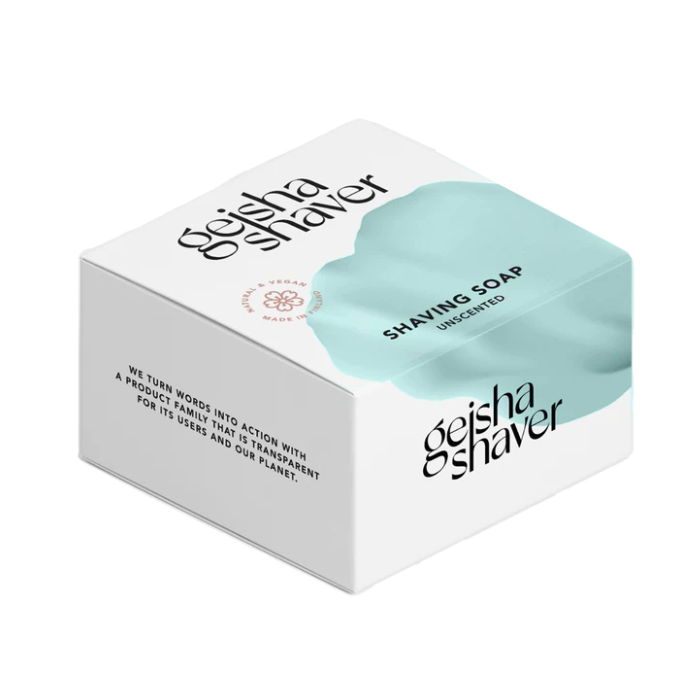 Geisha Shaving Soap hajusteeton sheivaussaippua 75 g-13