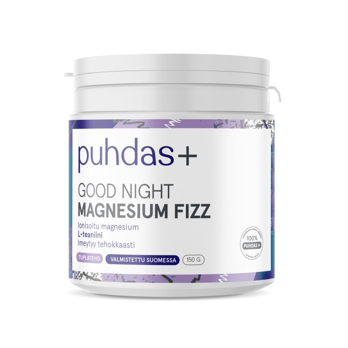 Puhdas+ Good Night Magnesium Fizz 150 g-13