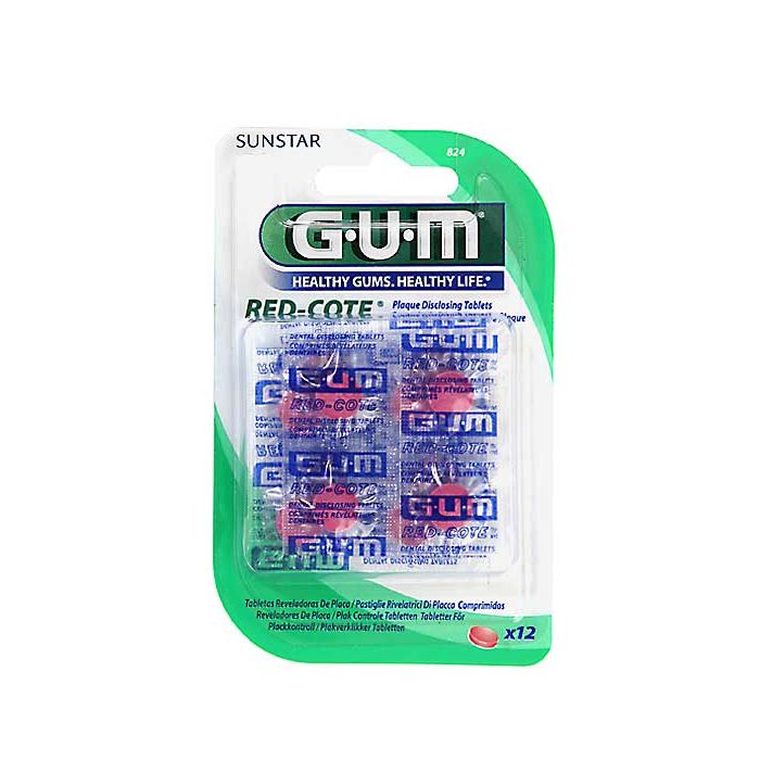 Gum 824Ma red cote 12 kpl väritabletti-13