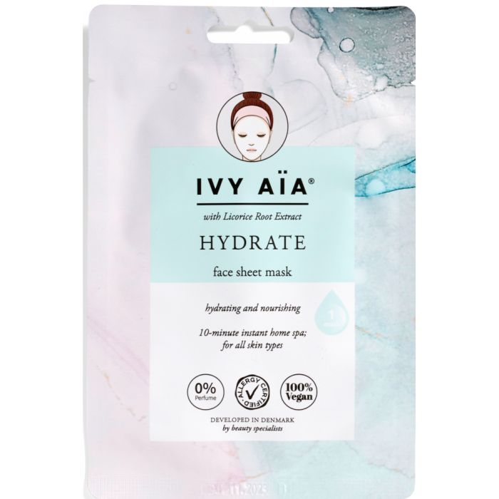 Ivy Aia Hydrate Face Sheet Mask kertakäyttöinen kangasnaamio 25 ml-13