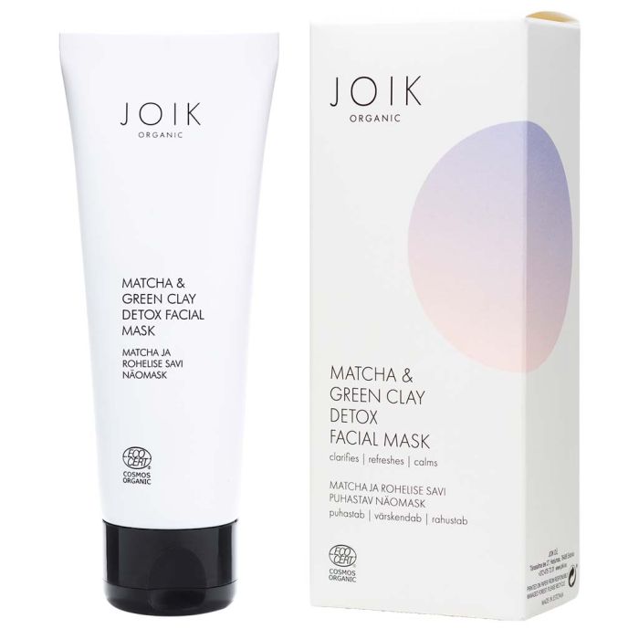 Joik Organic Matcha & Green Clay Detox Facial Mask kasvonaamio 75 ml-13