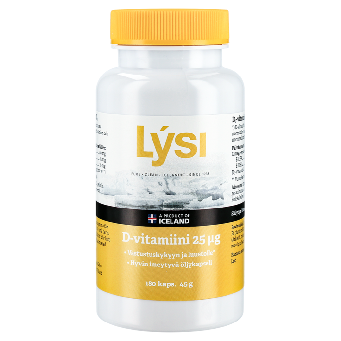 Lysi D3-Vitamiini 25 mikrog 180 kpl-13