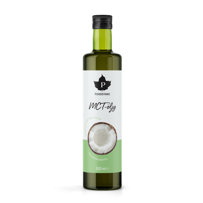 Puhdistamo MCT-öljy 500ml-13