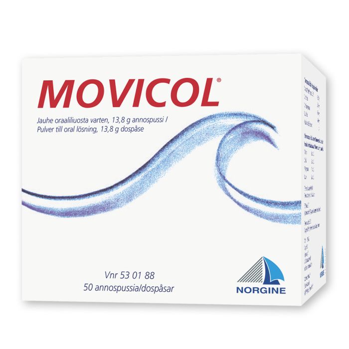 MOVICOL 50 kpl jauhe oraaliliuosta varten, annospussi-13