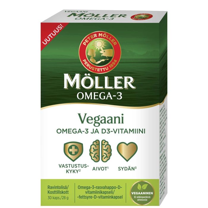 Möller Vegaani Omega-3 ja D-vitamiini 30 kaps-13