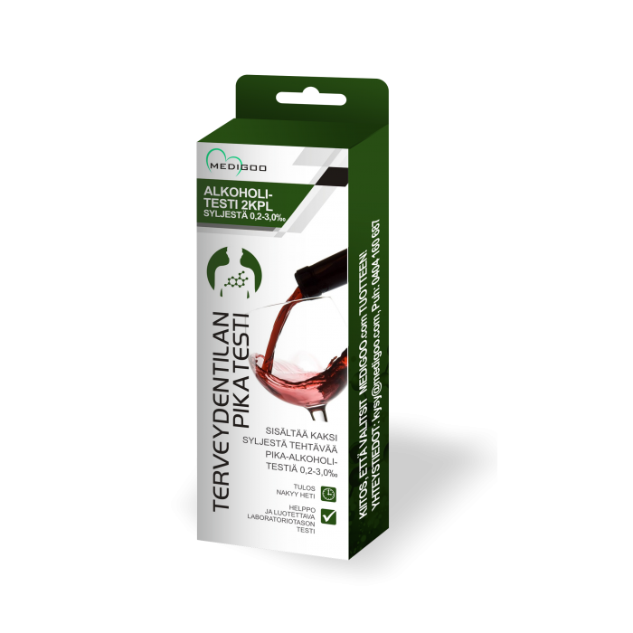 MediGoo Alkoholitesti syljestä 2 kpl-13