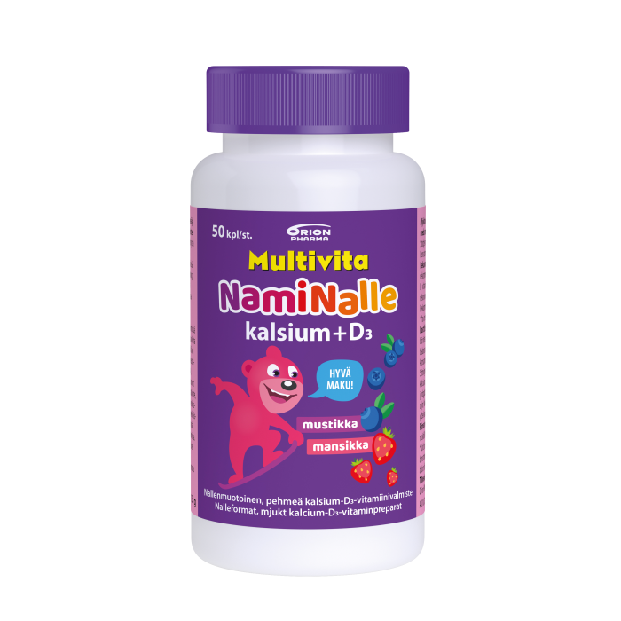 Multivita Naminalle Kalsium+D3 50 tabl 100mg/5mcg-13