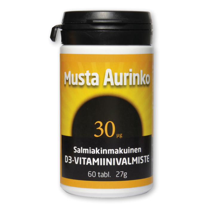 Musta Aurinko D3 30 mikrog 60 tabl-13