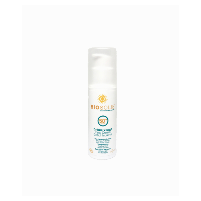 Biosolis Aurinkovoide kasvoille SPF50 50ml-13