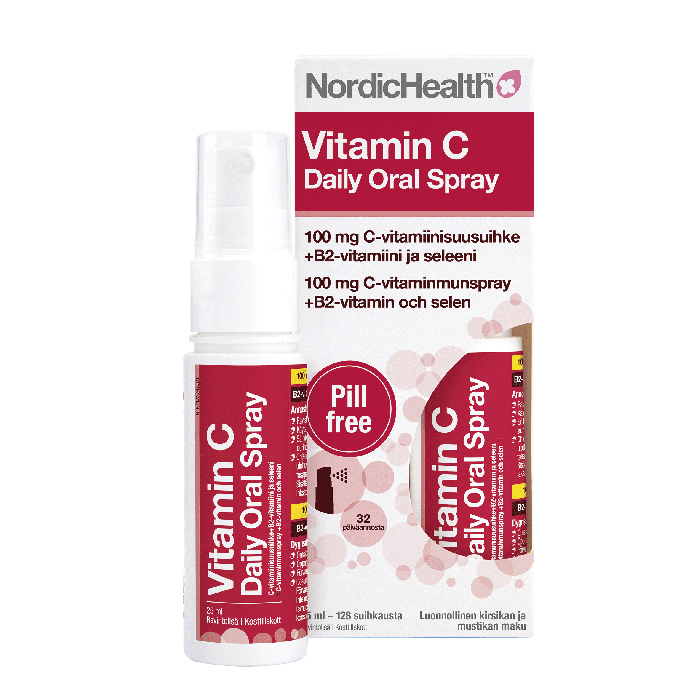 Nordic Health C-vitamiini -suusuihke 25 ml-13
