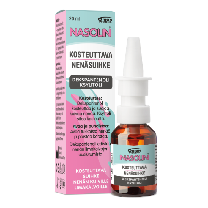 Nasolin kosteuttava nenäsuihke 20 ml-13