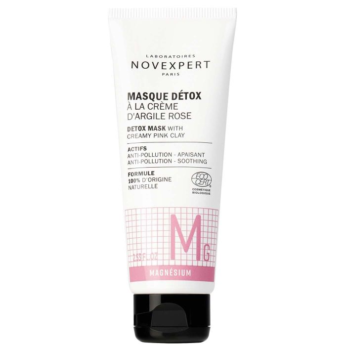 Novexpert Detox Mask With Cream Pink Clay 75 ml naamio-13