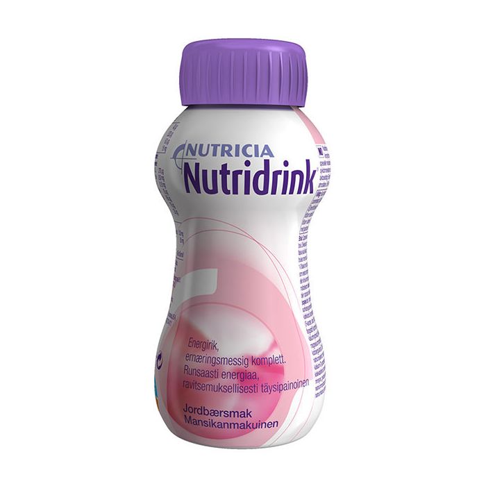 Nutridrink 4X200 ml neste täydennysravintovalmiste mansikka-13