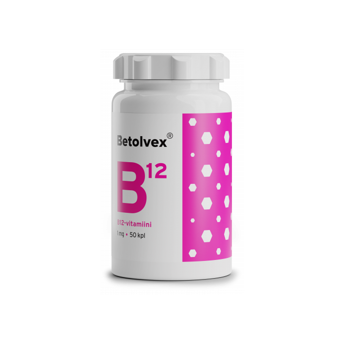 Betolvex 50 tabl 1 mg B12-vitamiini-13