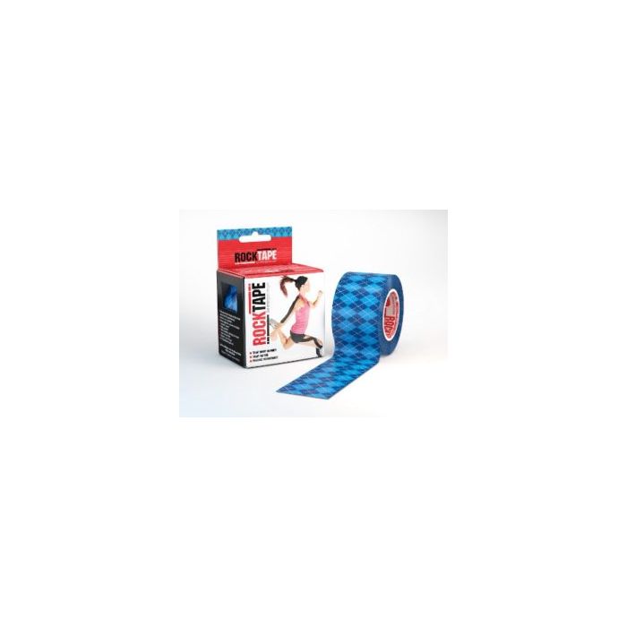 Rocktape Kinesioteippi Siniruutu 5cmx5m 1 rll-13