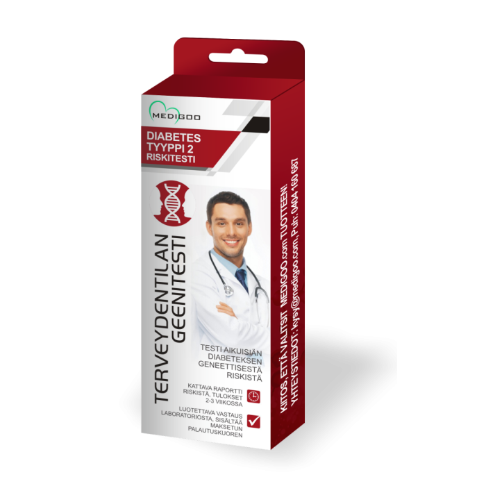 MediGoo Diabetes Tyypin 2 Riski DNA 1 kpl-13