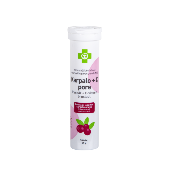 APTEEKKI Lady Karpalo + C pore 1500 mg karpalot. + 500 mg C-vitamiini 10 tabl-13