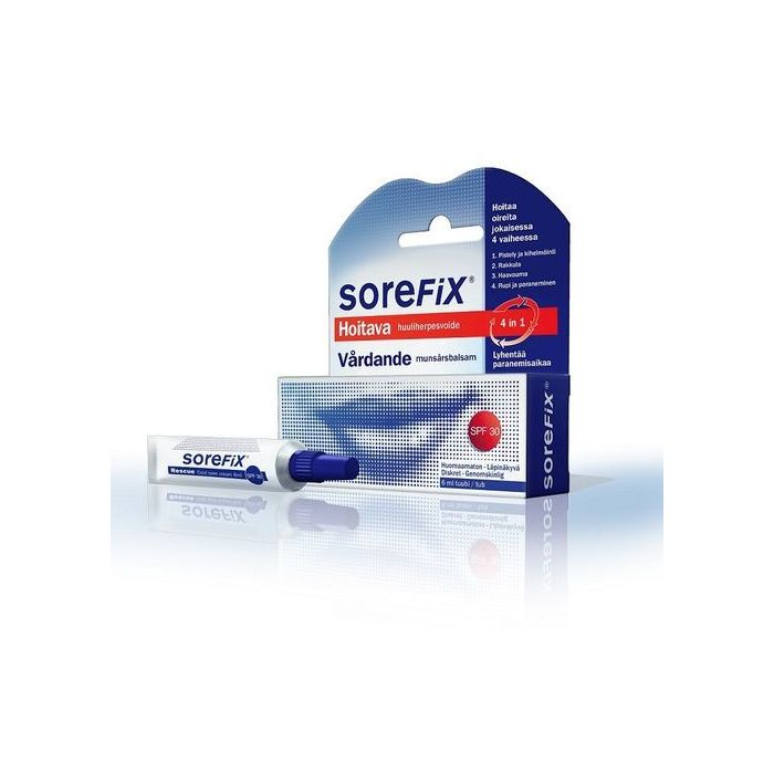 Sorefix hoitava huuliherpesvoide 6 ml tuubi-13