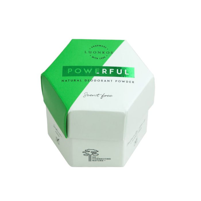 Luonkos POWERFUL jauhedeodorantti 50 g  tuoksuton-13