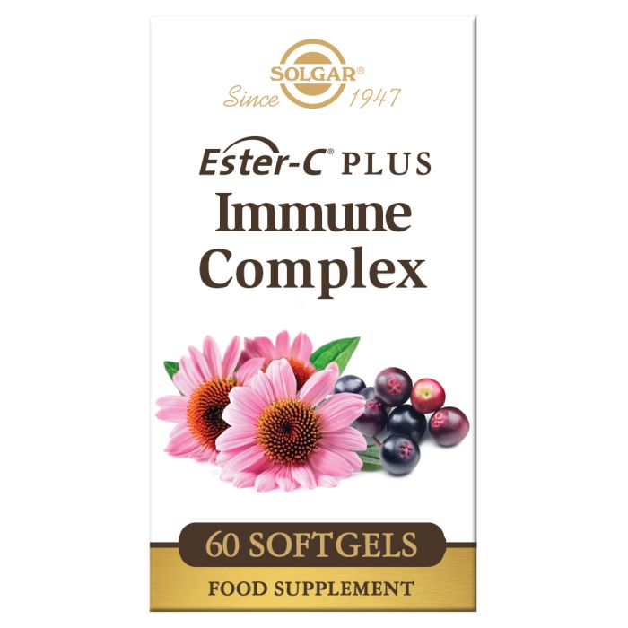 Solgar Ester-C® Plus Immune Complex 60 softgels-13