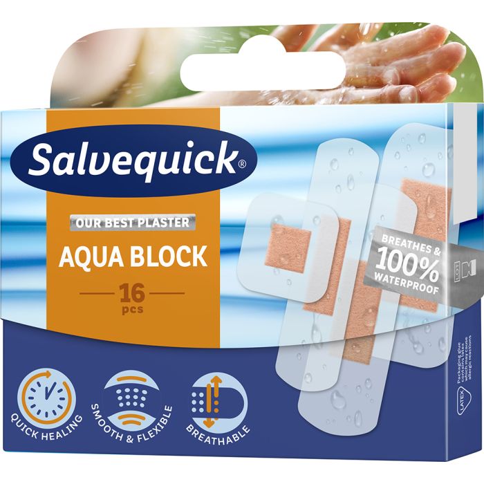 Salvequick Aqua Block laastari 16 kpl-13