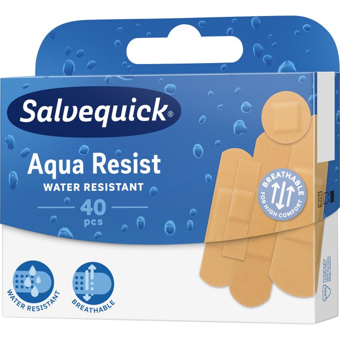 Salvequick Aqua Resist laastari 40 kpl-13