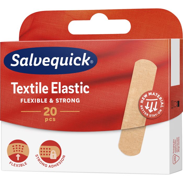 Salvequick Textile Elastic kangaslaastari 20 kpl-13