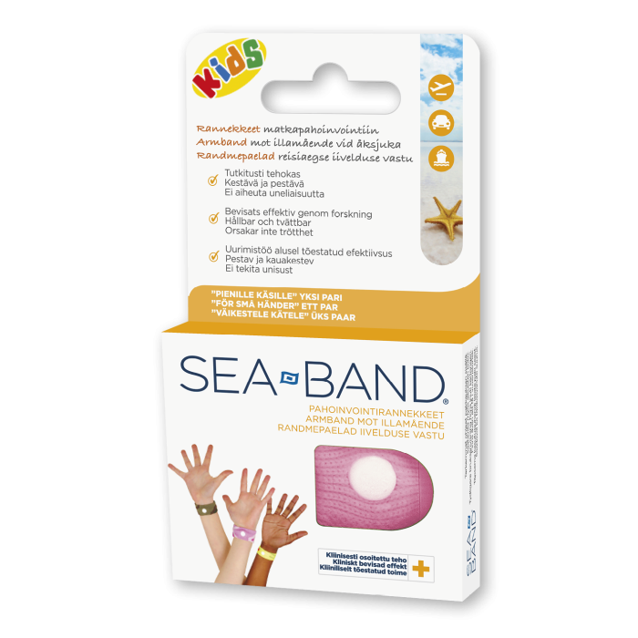 Sea-Band Kids pahoinvointirannekkeet 1 pari-13