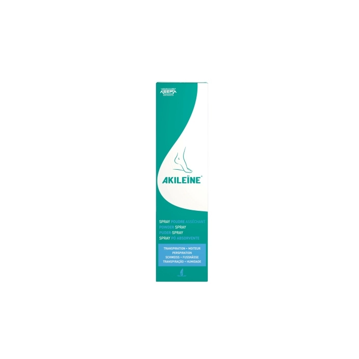 Akileine Powder Spray suihkutettava antiperspiranttitalkki 150 ml-13