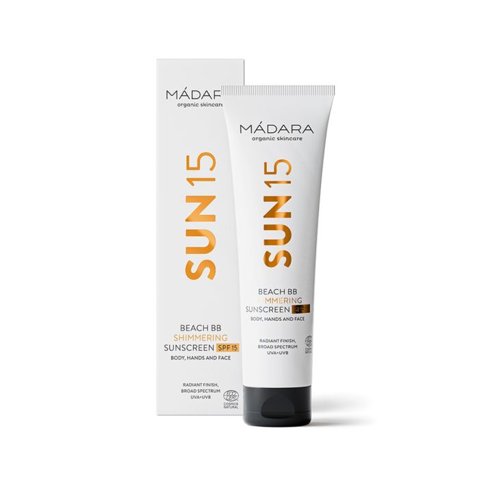 Madara Beach BB heleyttävä aurinkosuojavoide SPF15 100ml-13