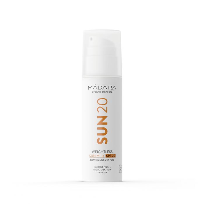 Madara Weightless Sun aurinkosuojaemulsio SPF20 150ml-13