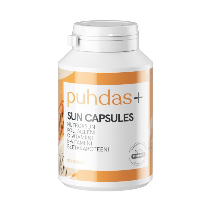 Puhdas+ Sun Capsules 120 vegekaps-13