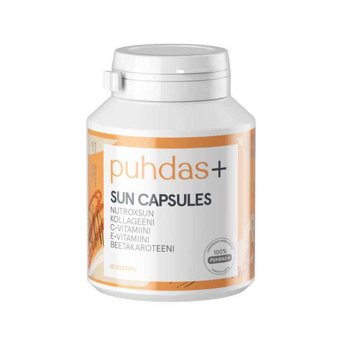 Puhdas+ Premium Sun Capsules 60 vegekaps-13