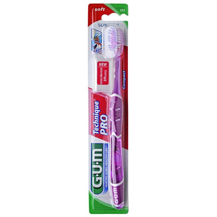 Gum Technique pro compact soft hammasharja 1 kpl 525ma-13